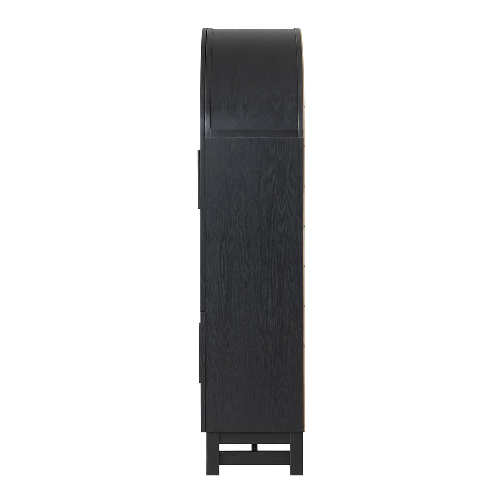 Better Homes & Gardens Juliet Kitchen Rounded Arch Cabinet, Rich Black - image 16