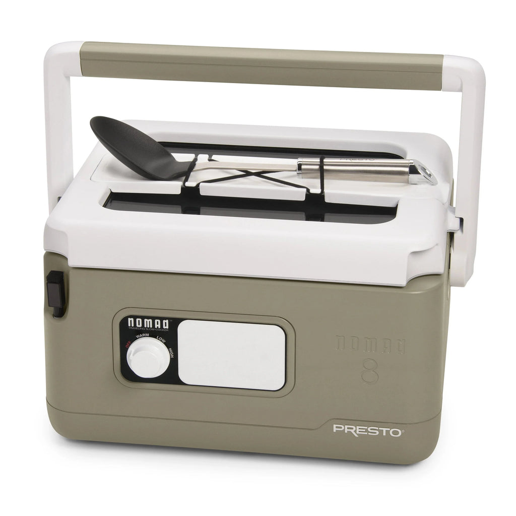 8-Quart Nomad Traveling Slow Cooker in Tan - image 2