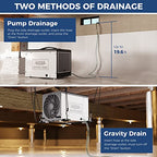 ALORAIR Crawl Space/Basement Dehumidifier 70 Pint Dehumidifier with Drain Hose - image 5