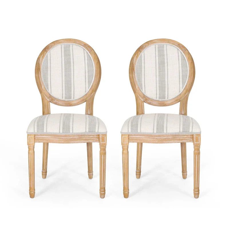 Set of 2 Phinnaeus French Country Fabric Dining Chairs by Christopher Knight Home - image 27