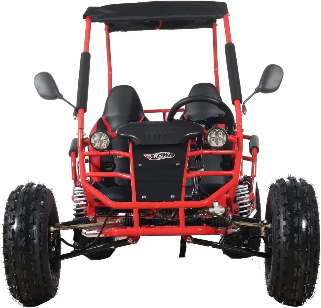 X-Pro New Rover 125cc Gas Powered Go Kart 3 Semi-Automatic Transmission w/Reverse Big 18"/19" Wheels - image 6