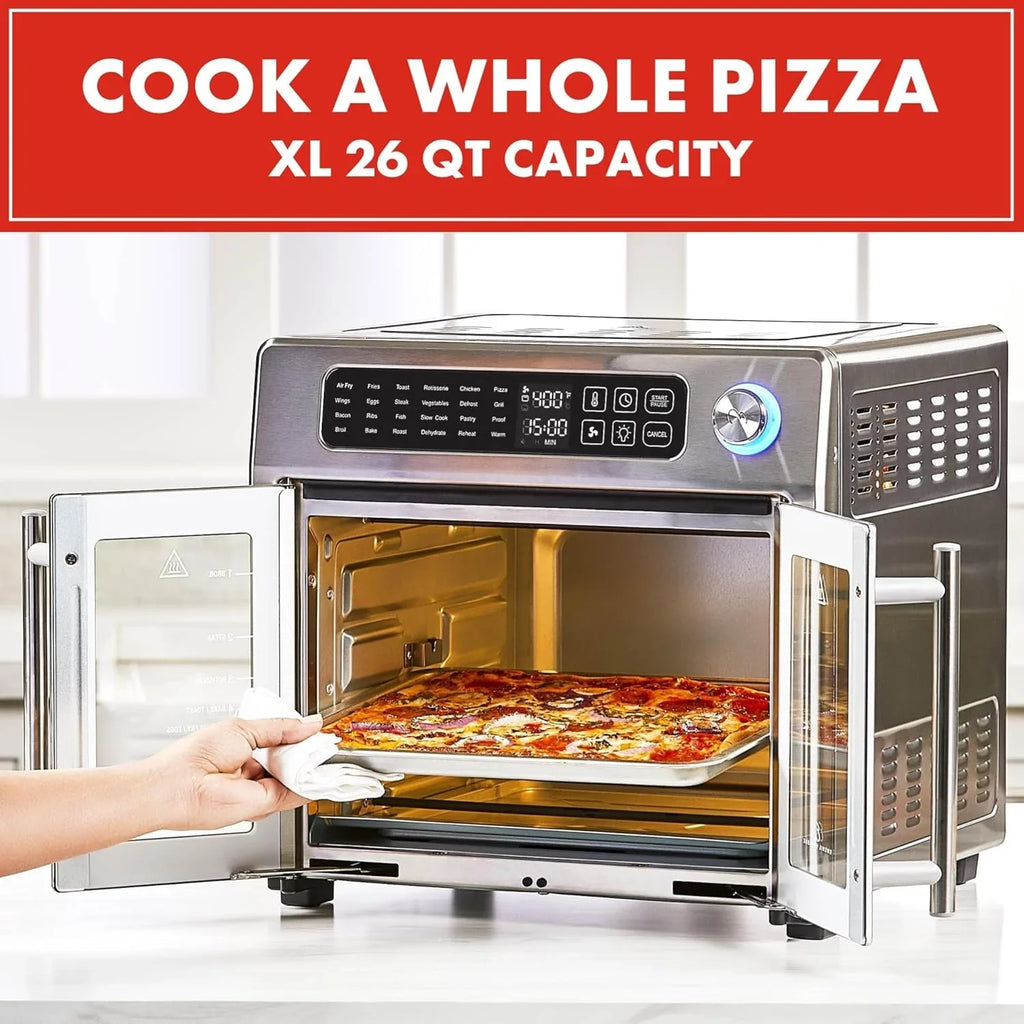 Emeril Lagasse Extra Large French Door Air Fryer Toaster Oven Combo, 24 Cooking Functions - image 7