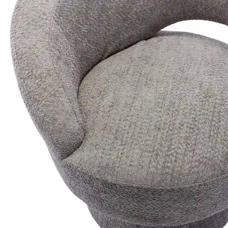 360-Degree Swivel Cuddle Barrel Accent Chairs with Plush Upholstery - image 17