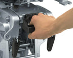 8 HP 4-Stroke Outboard Motor with Throttle Grip and Power Tilt - image 2