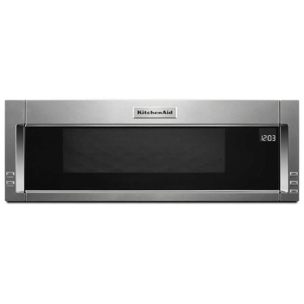 KitchenAid 30-Inch Low Profile Microwave Hood, 1000W, Stainless Steel, Dual LED, 4-Speed Ventilation - image 1