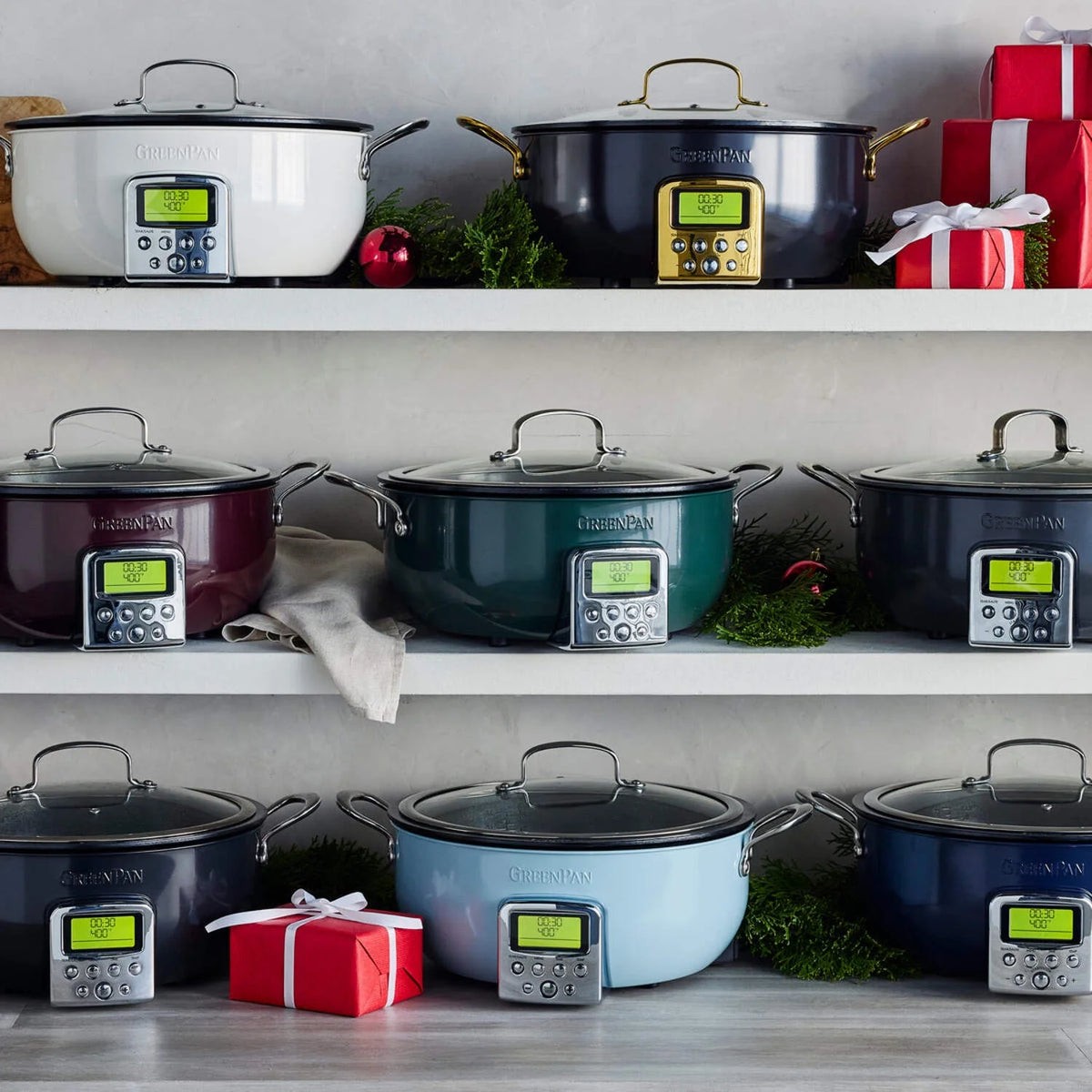 GreenPan Elite 6-Quart Essential Smart Skillet / Black - image 15