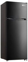 Frigidaire 7.5 Cu. Ft. Top Mount Refrigerator, Black - image 1