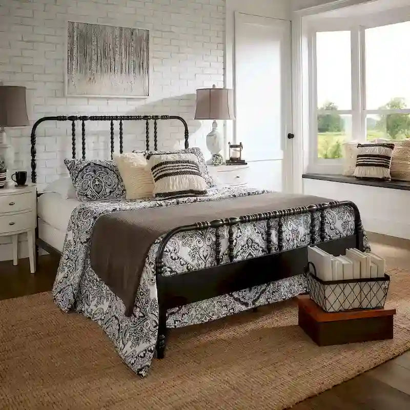 iNSPIRE Q Classic Georgia Metal Spool Bed - image 1