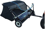 Yard Tuff 42 Inch Quick Assembly Tow Style Lawn Yard Sweeper with Brush Height Adjustment and Mesh Bag for Debris, Leaves, Grass, and More - image 2