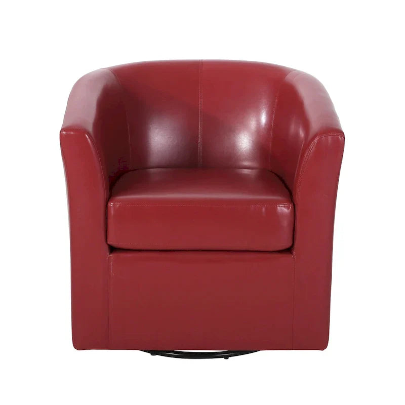 Christopher Knight Home Daymian Swivel Club Chair - Dimensions: 29" D x 30.2" W x 30.5" H - image 8