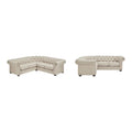 Gdansk 5-Person L-Shaped Chesterfield Sectional Sofa - image 2