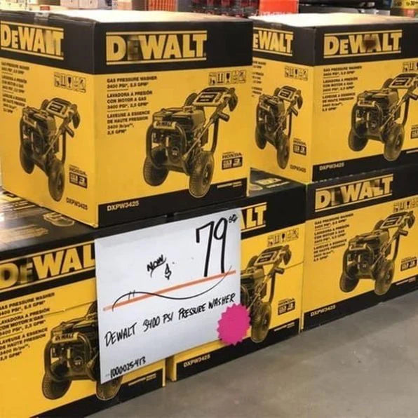 DeWalt Pressure Ready 3400 PSI 2.5 GPM Cold Water Gas Pressure Washer - image 1