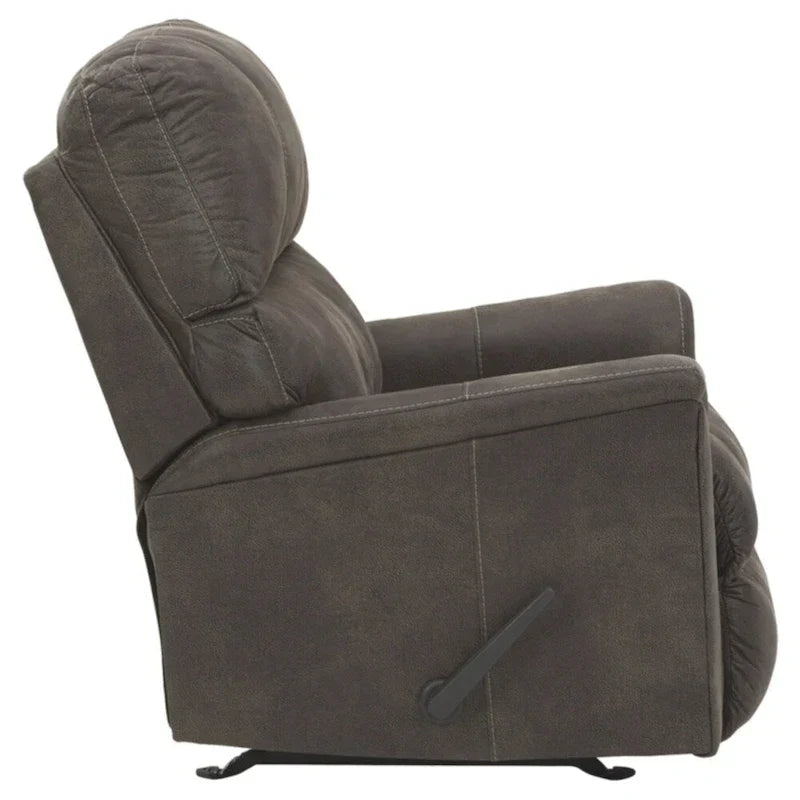 Signature Design by Ashley Navi Brown Reclining Rocker - image 5