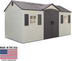 Lifetime 6446 Outdoor Storage Shed, 8 x 15 Foot, Desert Sand - image 2