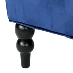 Christopher Knight Home Leora Contemporary Glam Tufted Velvet Wingback Loveseat - image 15