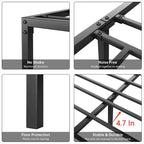Sturdy Metal Platform Bed Frame - No Box Spring Required - image 34