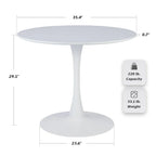 Round Tulip Dining Table in Mid-Century Modern Style - image 16