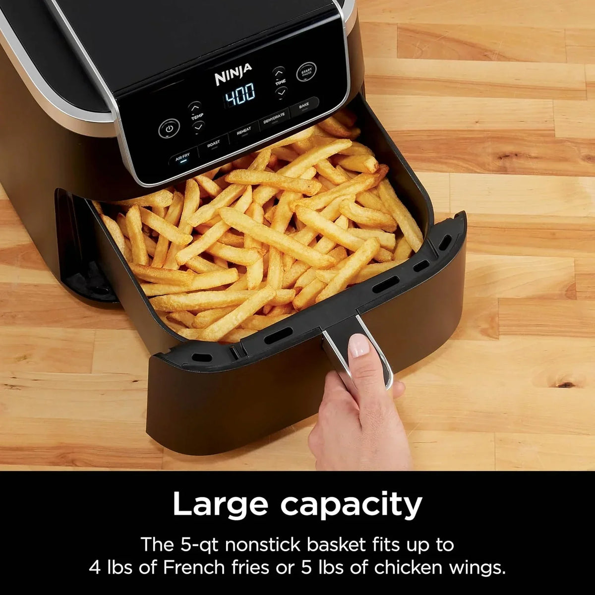 Ninja Air Fryer Pro XL 6-in-1 with 6.5 QT Capacity Max Crisp Air Fry Air Roast Bake - image 7