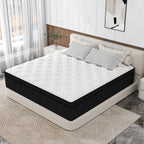CICIMLU 12 inch Queen Mattress,Gel Memory Foam & Spring Hybrid Medium Comfort Mattress in a Box,CertiPUR-US - image 2