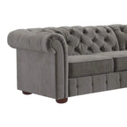 Gdansk 5-Person L-Shaped Chesterfield Sectional Sofa - image 7