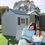 Lifetime 6446 Outdoor Storage Shed, 8 x 15 Foot, Desert Sand - image 9