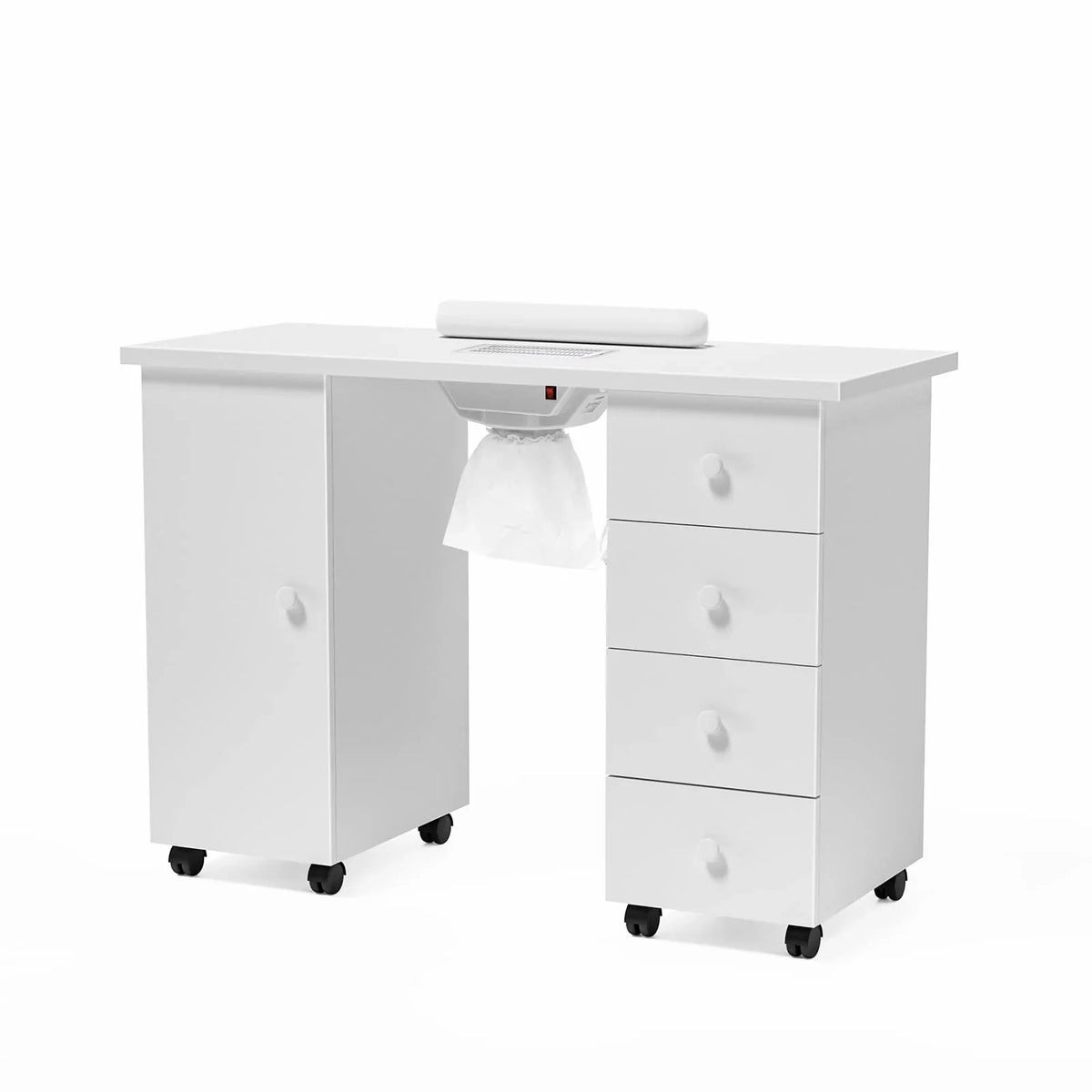 OmySalon Manicure Table Nail Desk w/Electric Downdraft Vent - image 1