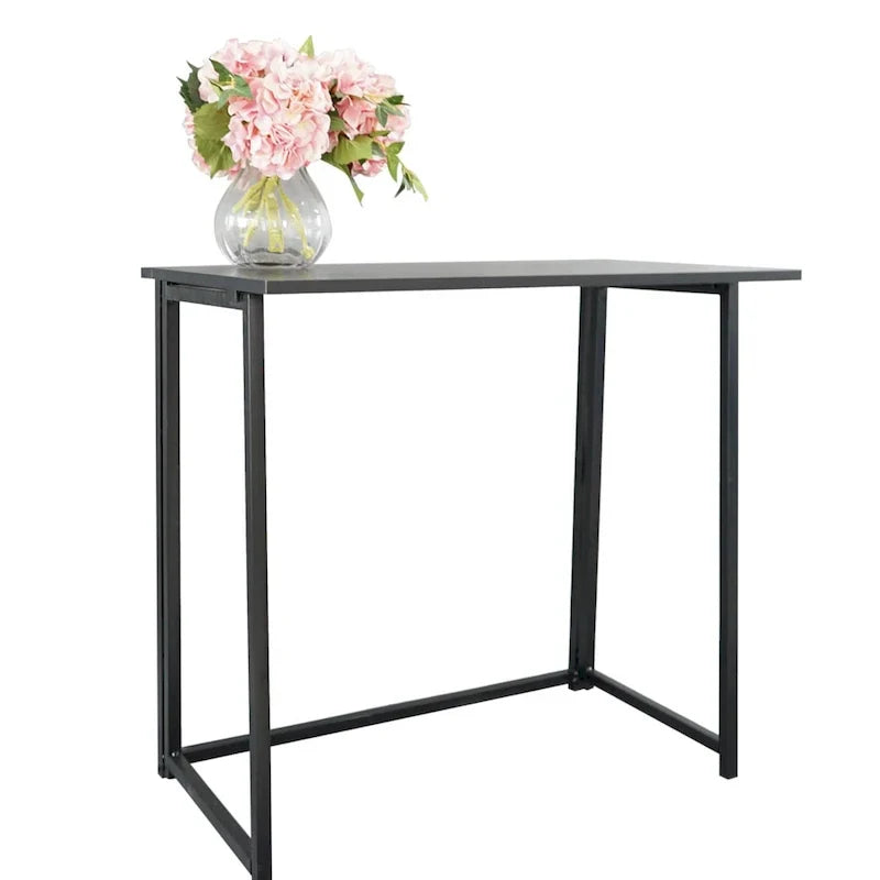 Porch & Den Elliott Folding Writing Desk - Versatile PC Office Table - image 12