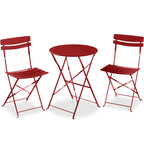 Best Choice Products 3-Piece Small Bistro Set, Folding Patio Furniture Set of 2 Chairs and Table - Black - image 61