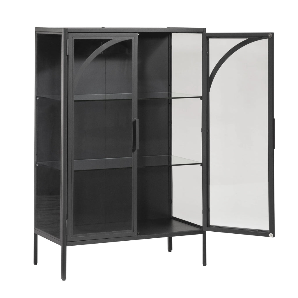 Better Homes & Gardens Nola Accent Cabinet, Black Finish - image 7