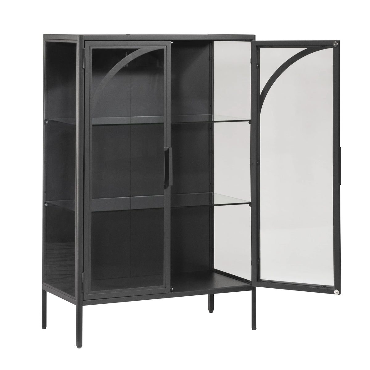Better Homes & Gardens Nola Accent Cabinet, Black Finish - image 7