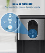 44lbs/24H Nugget Ice Maker Countertop Dispenser - image 6