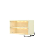 LED-Illuminated Glass Door Shoe Storage Cabinet for Sneakers - image 8