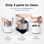 31S Stainless Steel Humidifier, 1Gal/4L, Quiet, Filter-Free - image 3
