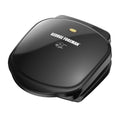George Foreman GR10B 2-Serving Classic Plate Electric Grill, Black - image 1