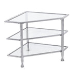 SEI Furniture Jensen Metal Corner TV Stand for Screens up to 33.25 inches - image 7