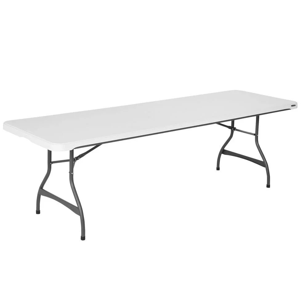 Lifetime 4-Pack Commercial Stacking 8 ft Folding Table - White (80344) - image 2