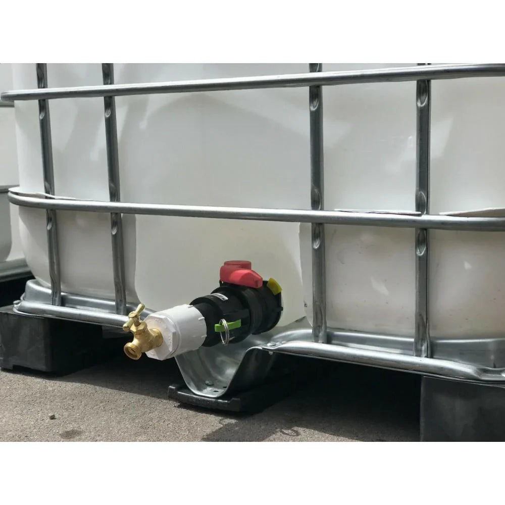 330 Gallon Food Grade IBC / Drinking Water, Rainwater Harvesting Container - image 3