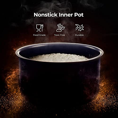 CUCKOO 6-Cup (Uncooked) Micom Rice Cooker Nonstick Inner Pot / White - image 4