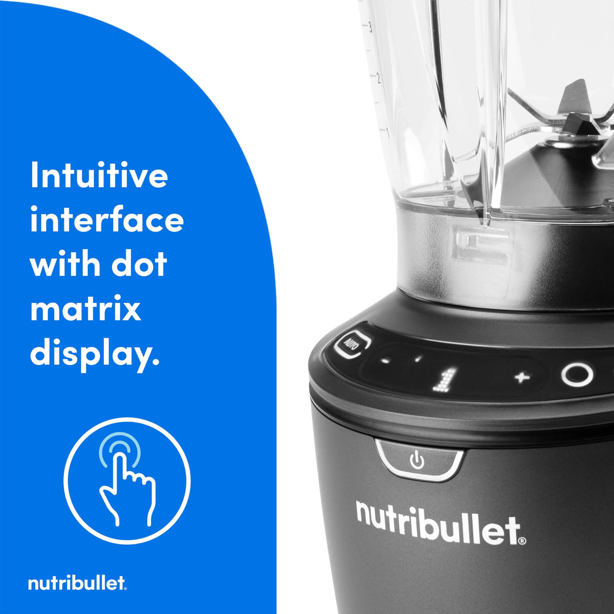 nutribullet SmartSense Blender Combo, 1400 Watt Gunmetal - image 8