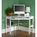 SEI Furniture Crescent Corner Desk in White Birch - image 1