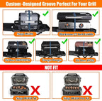 Collapsible Grill Stand for Ninja Woodfire Grill, Traeger, Pit Boss, and 22" Blackstone Griddle - image 3