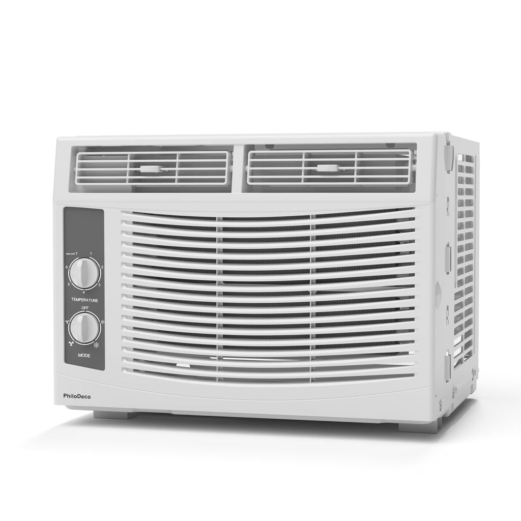 5000 BTU Window Air Conditioner Easy Cool - Capable of Cooling up to 150 Sq Ft. 2 Fan Speeds, 4 - Way Air Direction - image 1