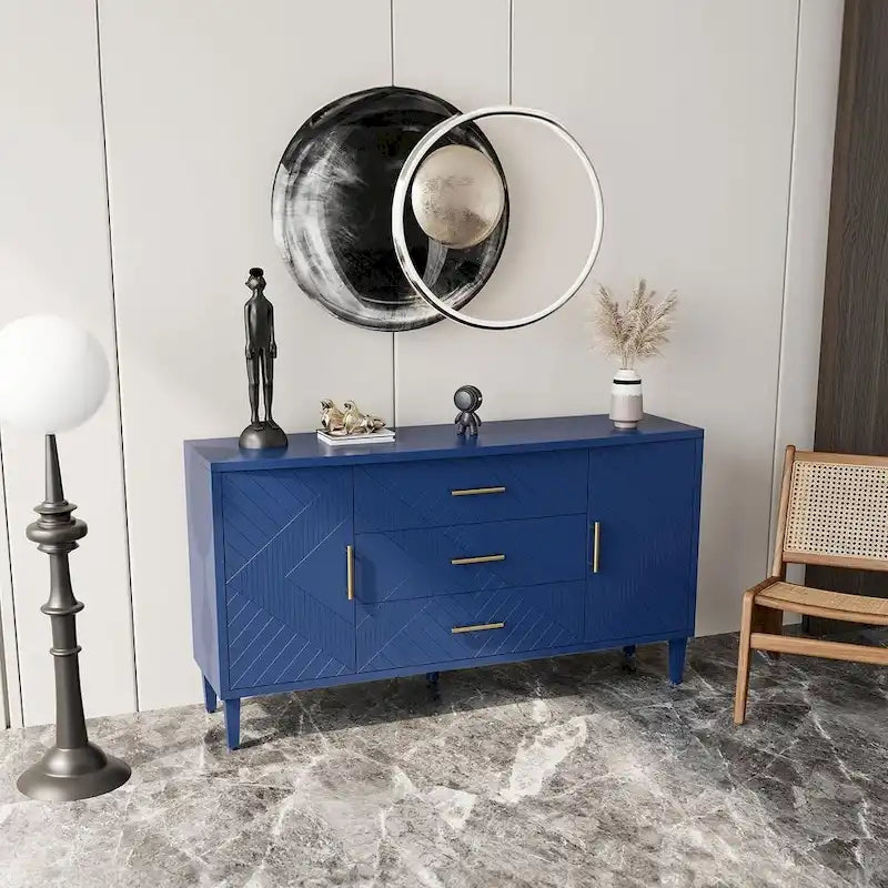 55 Elegant and Practical Carved Buffet/Sideboard Cabinet - image 3