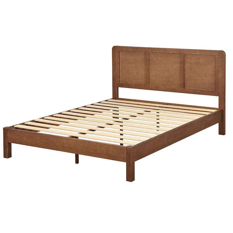 Lifestorey Larkin Queen Platform Bed in Mid-Century Style - image 5
