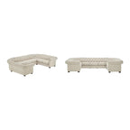 Gdansk 9-Person U-Shaped Chesterfield Sectional Sofa - image 13