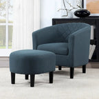 Convenience Concepts Roosevelt Accent Chair with Ottoman - Stylish Seating Solution - image 12