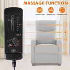 Versatile Recliner Chair with 8 Massage Settings and Lumbar Support for Ultimate Relaxation and Home Theater Experience - image 11