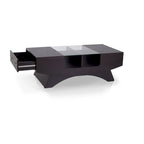 Angelic Contemporary Storage Coffee Table with Glass Insert by Furniture of America - image 25