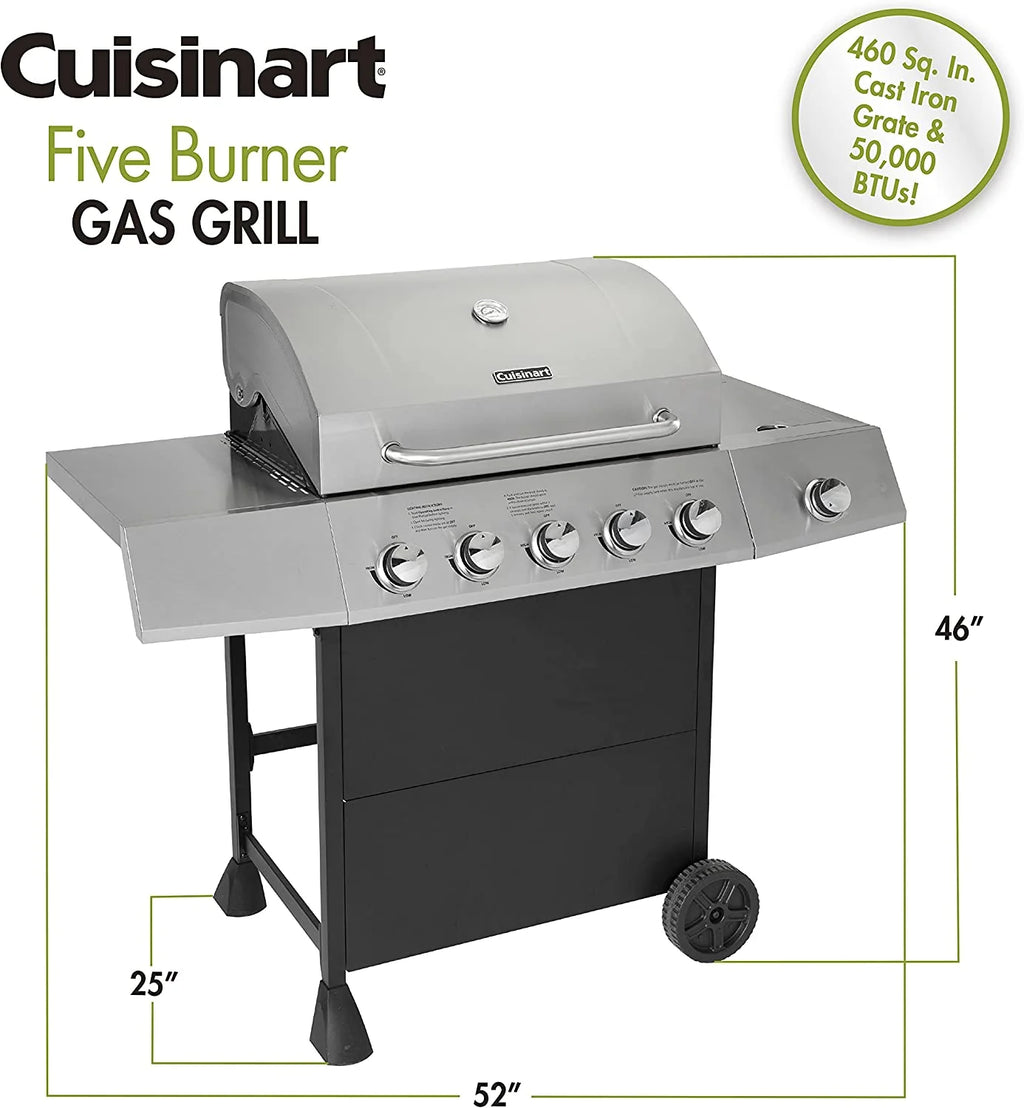Cuisinart CGG-8500 Side Five Burner Gas Grill - image 2
