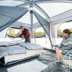CORE Straight Wall Cabin Tents / 10 Person / 11 Person / 12 Person Large Multi Room Family Tents for Car Camping & Outdoor Adventures - image 10